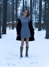 Ginger Milf Teases In The Snow