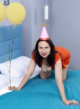 Birthday Milf Hairy Pussy Nude Photos