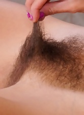 Blonde Pixie Thick Hairy Bush Photos