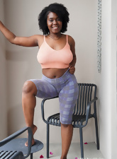 Ebony Milf Hairy Pussy Nude Photos