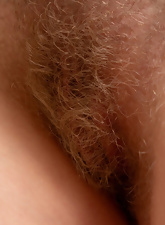Redhead Hairy Pussy Brushing Solo Pics