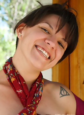 Brunette Outdoor Hairy Pussy Nude Gallery Pics