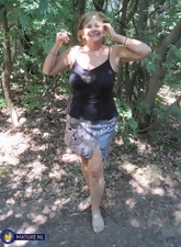 Outdoor Mature Flashing Big Tits Gallery