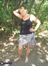 Outdoor Mature Flashing Big Tits Gallery