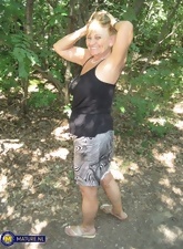 Outdoor Mature Flashing Big Tits Gallery