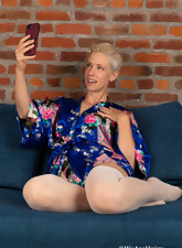 Blonde Gilf Hairy Pussy Photos