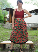 Mature Hairy Babe Nude Outdoor Gallery