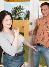 Petite Brunette Shaved Pussy Fuck Gallery