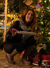 Redhead Hairy Pussy Holiday Strip Pics