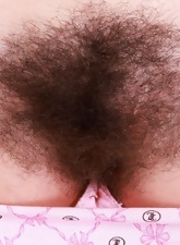 Tattooed Hairy Pussy Monster Bush Spread Pics