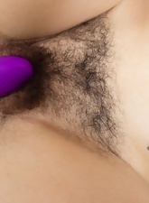 Hairy Pussy Kitchen Dildo Insertion Pics Gallery