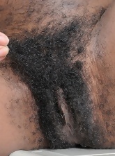 Natural Tits Bushy Pussy Spread Gallery