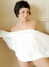 Hairy Pussy Shower Solo Tease Photos