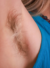 Nude Babe Solo Tease Pictures With Hairy Pussy