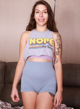 Hairy Pussy Spread Pose Solo Tease