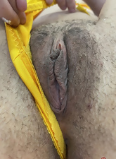 Nude Solo Tease Pics With Hairy Pussy