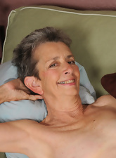 Naked Granny Spread Pose Gallery With Hairy Bush