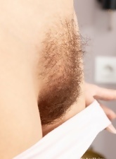 Redhead Solo Hairy Pussy