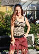 Mature Milf Outdoor Photos Featuring Hairy Bush